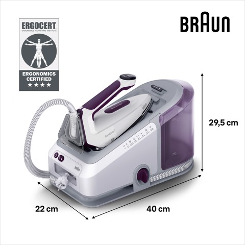 Braun CareStyle 7 Ferro da stiro con caldaia IS7266VI