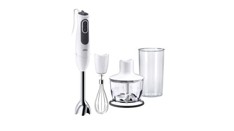 Braun MQ 3135 WH Sauce 0,5 L Frullatore ad immersione 750 W Nero, Bianco