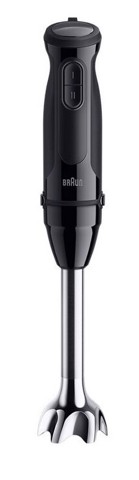 Braun MultiQuick 3 MQ30201M 0,6 L Frullatore ad immersione 900 W Nero, Acciaio satinato