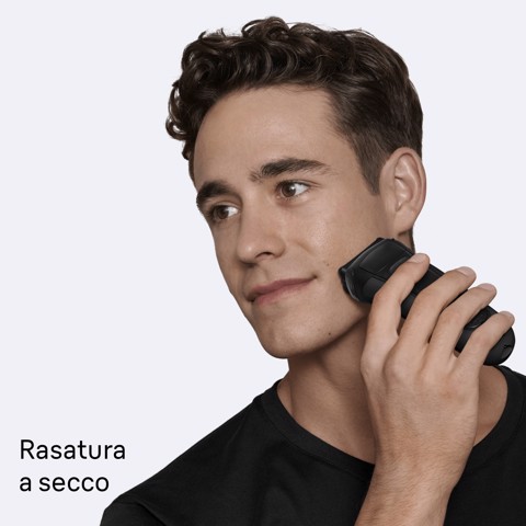 Braun Series 3 Serie 3 Rasoio Elettrico, Uso a Secco, 300S, Grigio