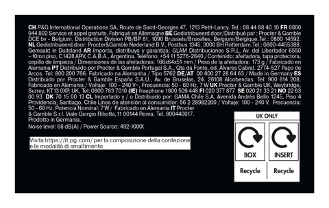 Braun Series 5 52-B1000s Rasoio Nero