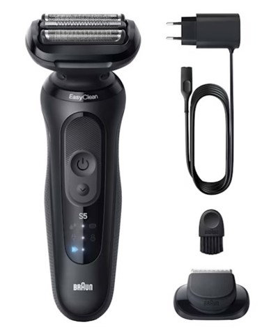 Braun Series 5 52-N1200S Rasoio Trimmer Nero