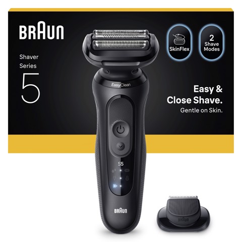 Braun Series 5 52-N1200S Rasoio Trimmer Nero