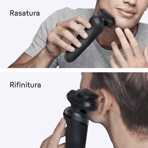 Braun Series 5 52-N1200S Rasoio Trimmer Nero