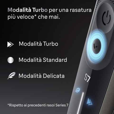 Braun Series 7 Rasoio Elettrico, +1 Accessorio, 72-C1200S, Oro