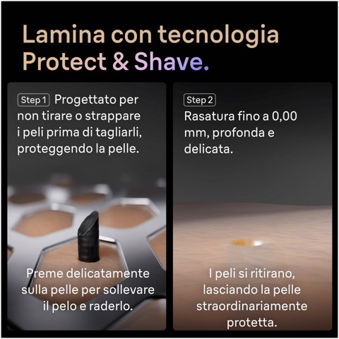 Braun Series 9 PRO+ Rasoio Elettrico, Pro SensoAdapt, 60 min, 9600S, Nero