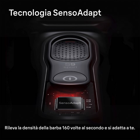 Braun Series 9 Sport 9110s Rasoio Nero