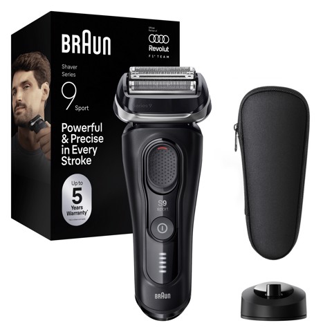 Braun Series 9 Sport 9110s Rasoio Nero