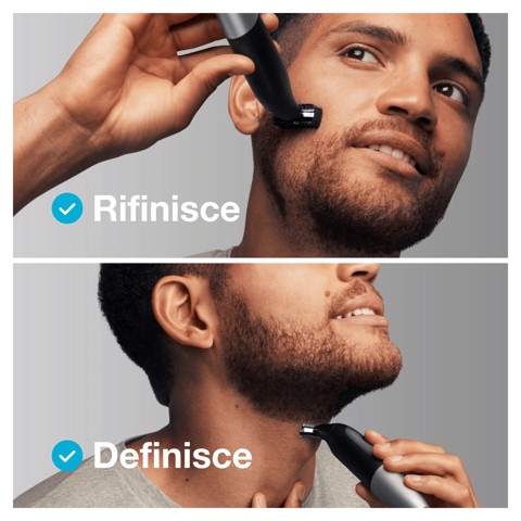 Braun Series XT5 Regolabarba Uomo, Rasoio Elettrico Barba, Kit Depilazione, Lama Duratura, XT5100