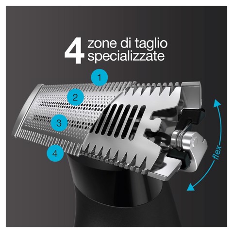 Braun Series XT5 Regolabarba Uomo, Rasoio Elettrico Barba, Kit Depilazione, Lama Duratura, XT5100
