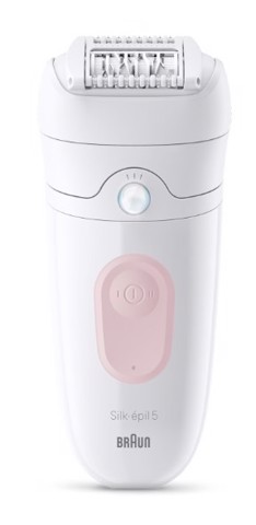 Braun Silk-épil 5 Silk·épil 5, Epilatore Wet & Dry, Rimozione Facile Dei Peli, 5-041, Rosa Flamingo