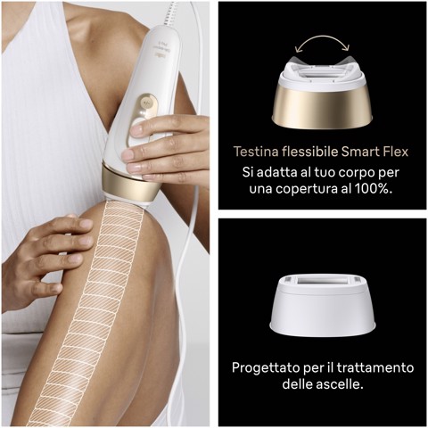 Braun Silk-expert Pro Silk·expert Pro 5, Epilatore A Luce Pulsata, 2 Testine E Custodia, PL5210