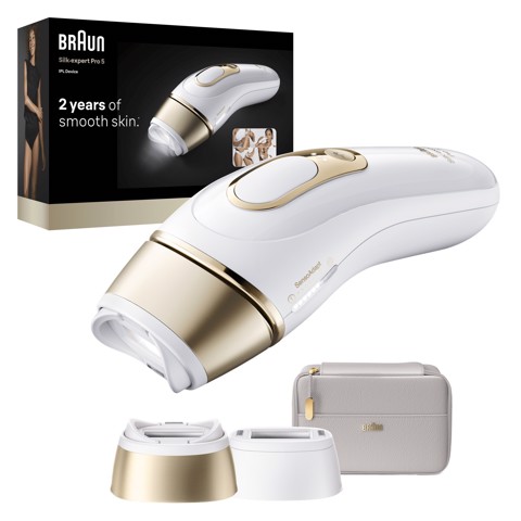 Braun Silk-expert Pro Silk·expert Pro 5, Epilatore A Luce Pulsata, 2 Testine E Custodia, PL5210