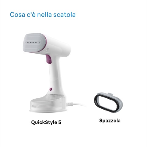 Braun STIRATORE VERTICALE QUICKSTYLE 5 GS5011PU