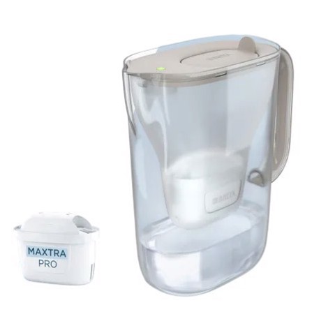 Brita Caraffa filtrante Style Essential Sand (2,4L) incl. 1 x filtro MAXTRA PRO PURE PERFORMANCE & 1 x filtro MAXTRA PRO LIMESCALE EXPERT
