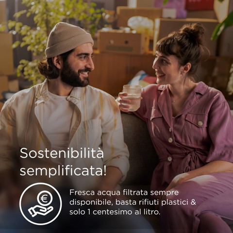 Brita Sistema filtrante mypure SLIM V-MF incl. 1x filtro (8000L) - sistema sottolavello per il tuo rubinetto per acqua buona e priva di batteri al 99,999% - con timer digitale