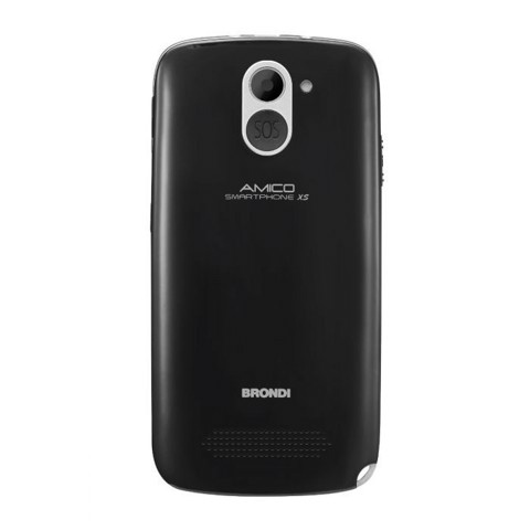 Brondi Amico Smartphone XS 12,7 cm (5") Doppia SIM Android 10 4G USB tipo-C 1 GB 8 GB 2200 mAh Nero