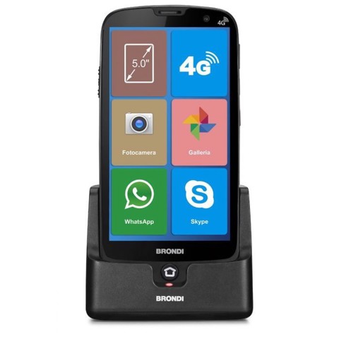 Brondi Amico Smartphone XS 12,7 cm (5") Doppia SIM Android 10 4G USB tipo-C 1 GB 8 GB 2200 mAh Nero
