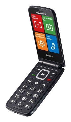Brondi MAGNUM XXL 4G 8,13 cm (3.2") Grigio Telefono cellulare basico