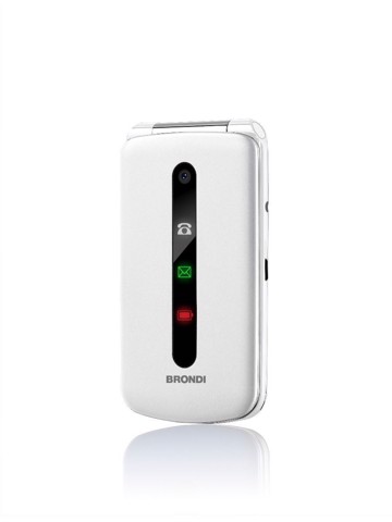 Brondi President 7,62 cm (3") 130 g Bianco Telefono cellulare basico