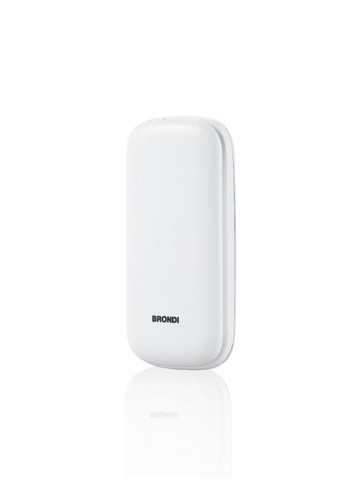 Brondi Stone 6,1 cm (2.4") 86 g Bianco Telefono cellulare basico