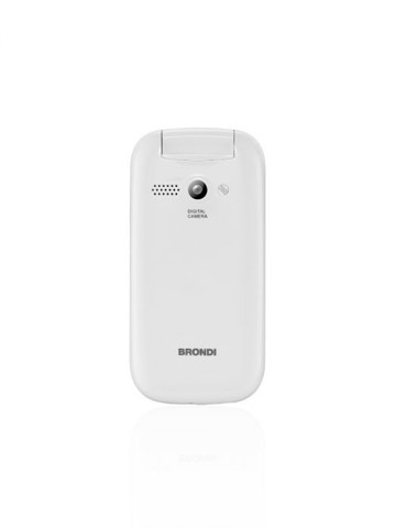 Brondi Stone 6,1 cm (2.4") 86 g Bianco Telefono cellulare basico