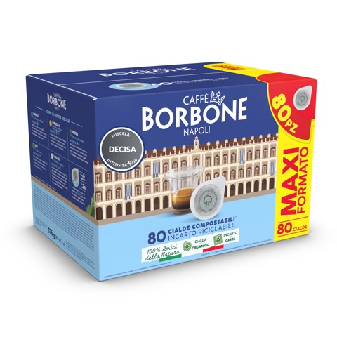 Caffè Borbone Cialde caffè miscela decisa 80 pz
