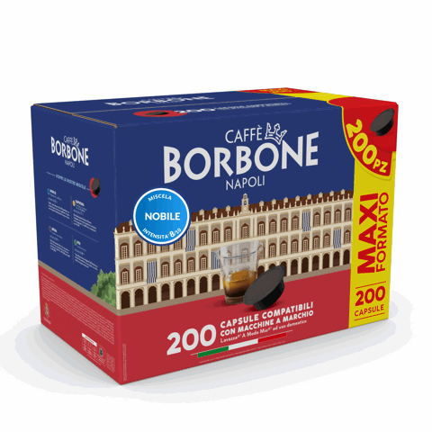 Caffè Borbone Capsule per Lavazza a modo mio Nobile 200 pz