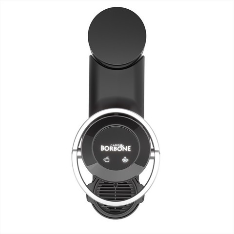 Caffè Borbone Bluemoon Macchina da Caffè a Cialde ESE 44mm – Multifunzione per Espresso, Infusi e Bevande Calde, Pressione 15 bar, Serbatoio 0.9L - Nero