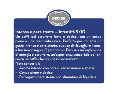 Caffè Borbone Capsule Compatibili sistema A Modo Mio - Miscela Decisa - 120 capsule
