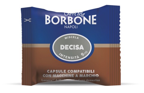Caffè Borbone Capsule Compatibili sistema A Modo Mio - Miscela Decisa - 120 capsule