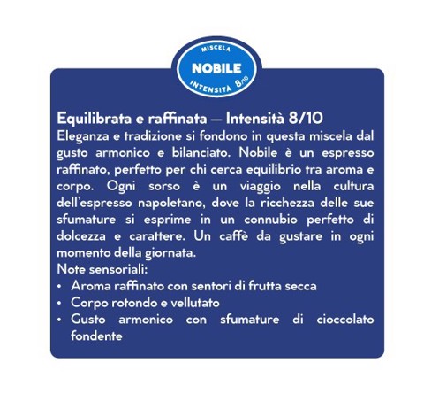 Caffè Borbone Capsule Compatibili sistema A Modo Mio - Miscela Nobile - 120 capsule