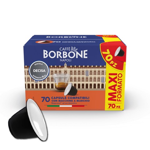 Caffè Borbone Capsule nespresso miscela decisa 70 pz