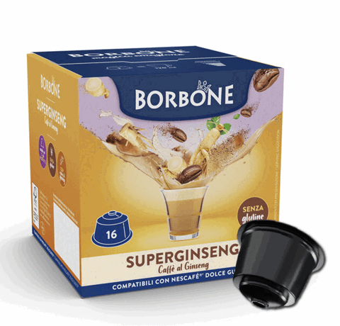 Caffè Borbone Capsule per Dolcegusto Ginseng 16 pz