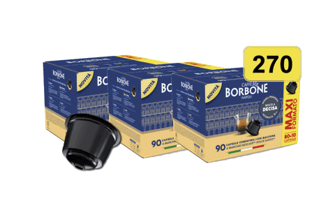 Caffè Borbone Capsule per Dolcegusto Miscela Decisa PACK 270 pz