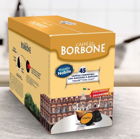 Caffè Borbone Capsule per Dolcegusto Miscela Nobile 45 pz