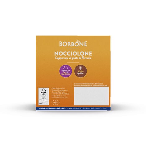 Caffè Borbone Capsule per Dolcegusto Nocciolone 16 pz
