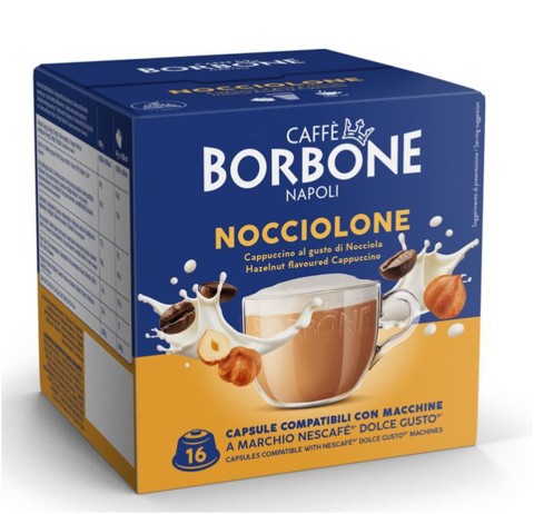 Caffè Borbone Capsule per Dolcegusto Nocciolone 16 pz
