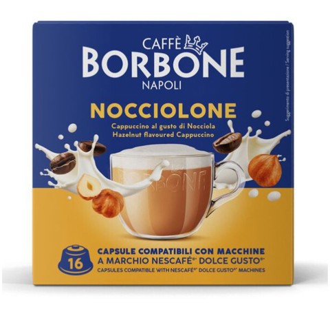 Caffè Borbone Capsule per Dolcegusto Nocciolone 16 pz