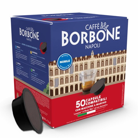 Caffè Borbone Capsule per Lavazza a modo mio caffè Nobile Capsule 50 pz