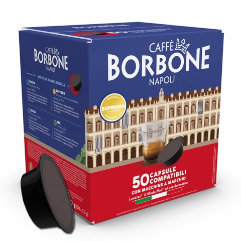Caffe Borbone Capsule per Lavazza a modo mio caffè Suprema 50 pz