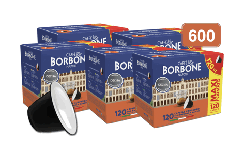Caffè Borbone Capsule per Nespresso Miscela Decisa PACK 600 pz