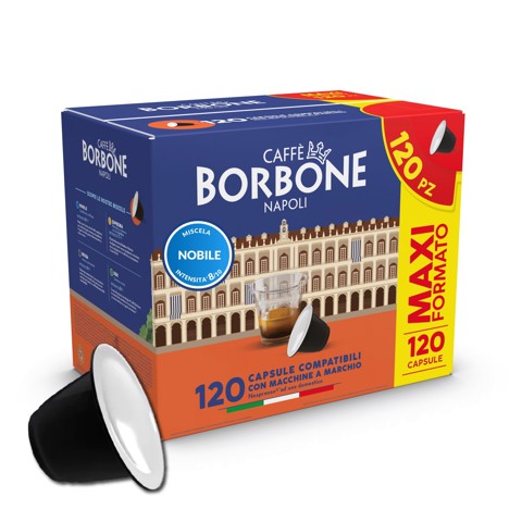 Caffè Borbone Capsule per Nespresso Nobile blu 120 pz