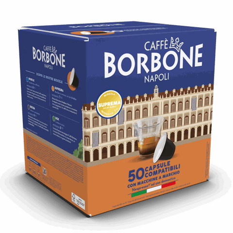 Caffè Borbone Capsule per Nespresso Suprema Capsule caffè 50 pz