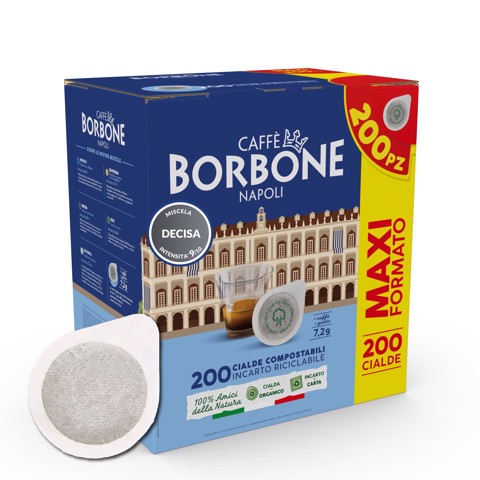 Caffè Borbone Cialde caffè decisa 200 pz