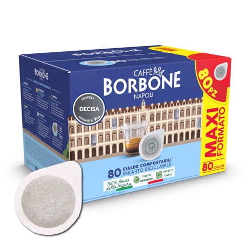 Caffè Borbone Cialde caffè miscela decisa 80 pz