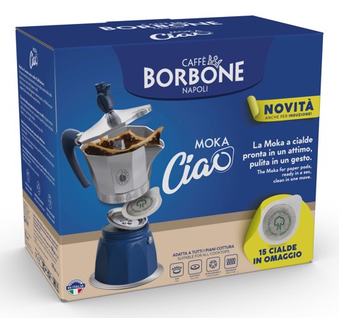 Caffè Borbone MOKACIAOINDUZ Moka a cialde per induzione