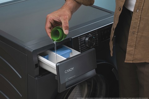 Candy BR 48B6G-S lavatrice Caricamento frontale 8 kg 1400 Giri/min Antracite