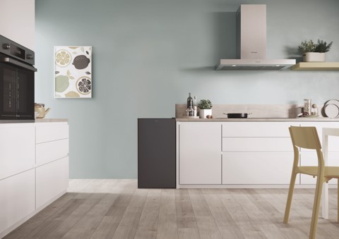 Candy CHASD4385EBC Libera installazione 90 L Nero