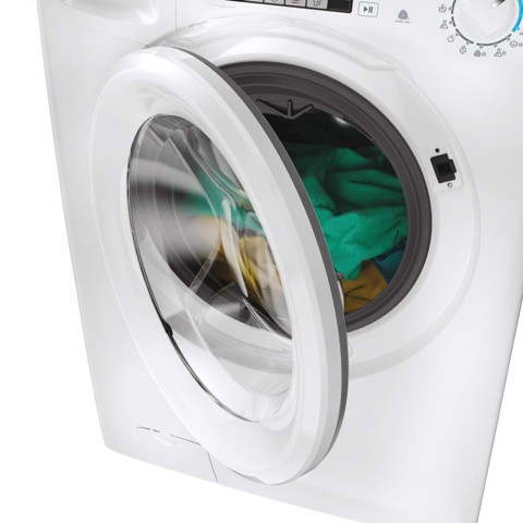 Candy COW4854TWM6/1-S lavasciuga Libera installazione Caricamento frontale Bianco D